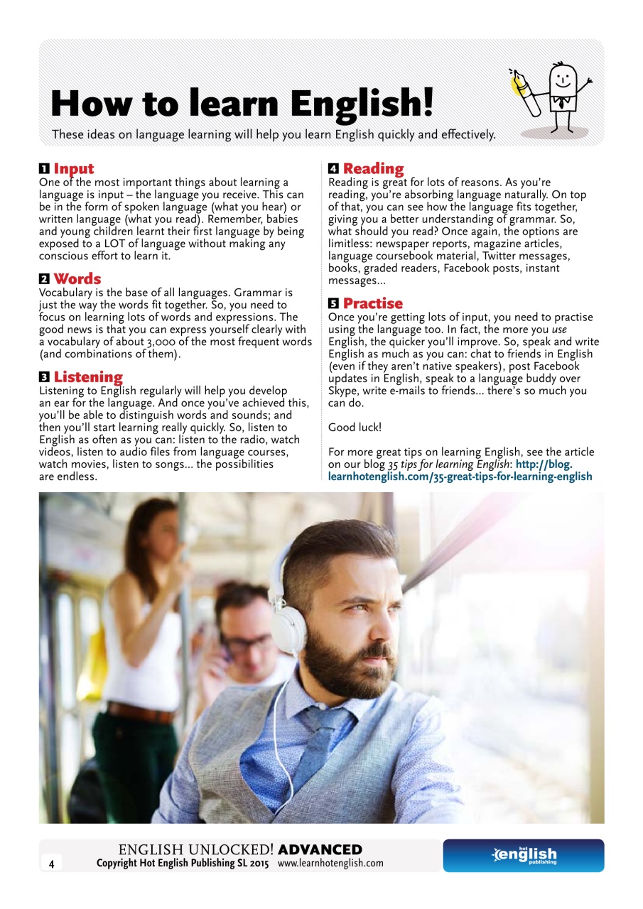 Learn Hot English Preview Pages