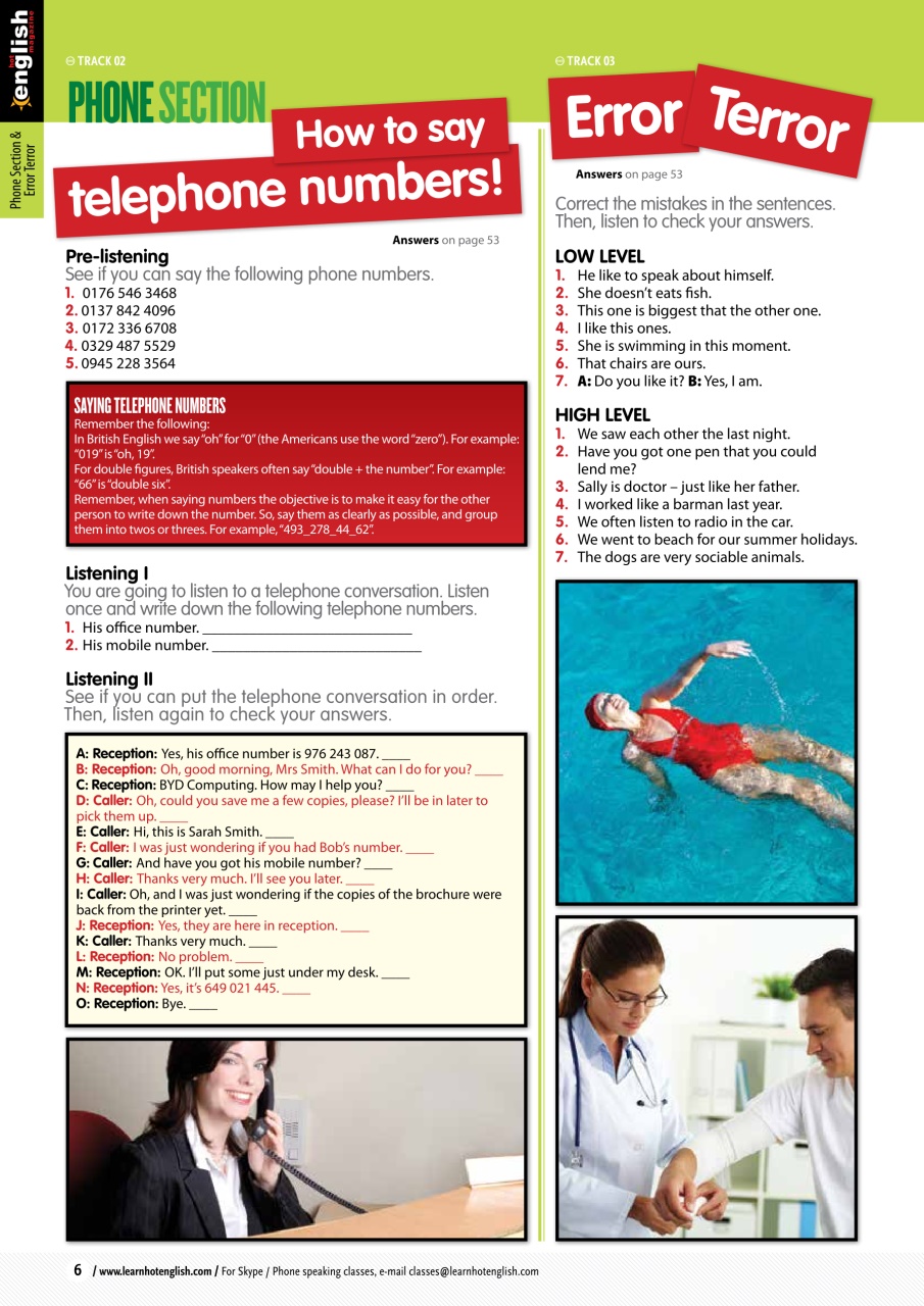 Learn Hot English Preview Pages