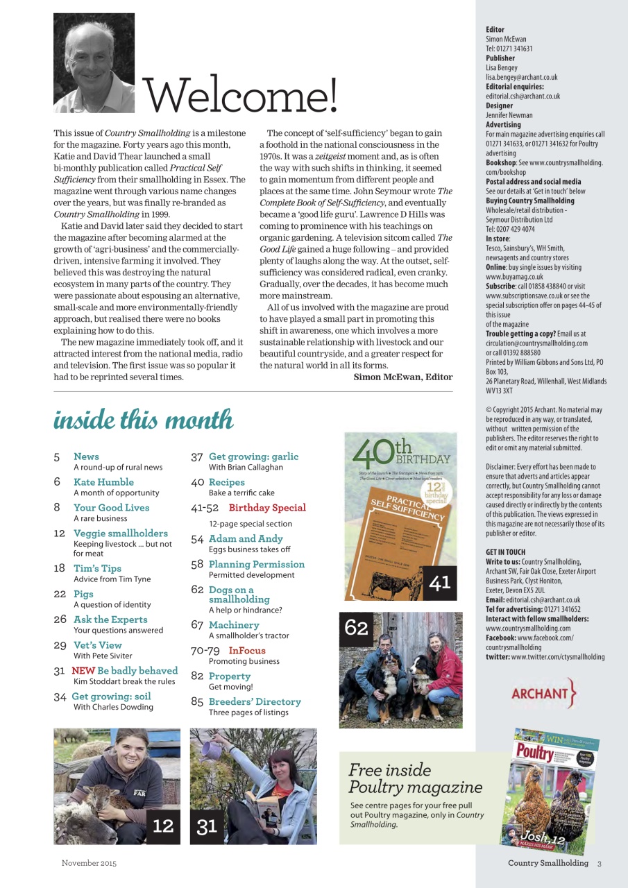 The Country Smallholder Preview Pages