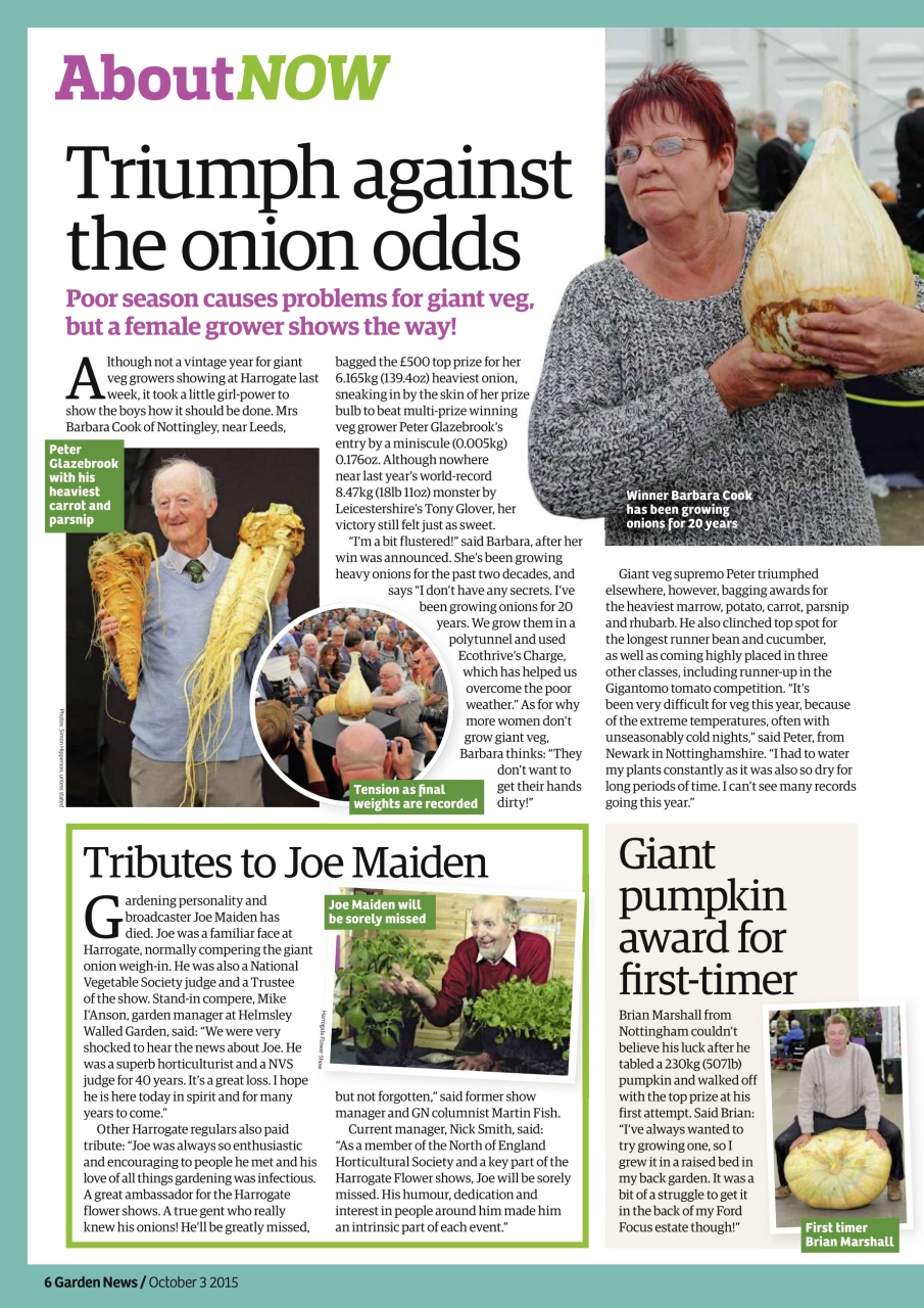 Garden News Preview Pages