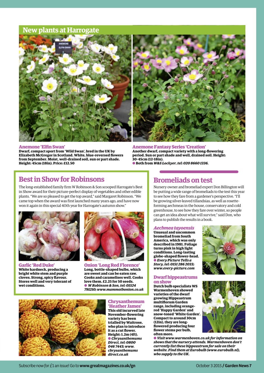 Garden News Preview Pages