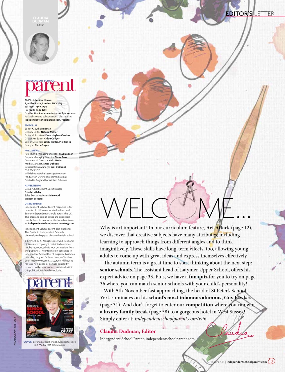 Independent School Parent Preview Pages