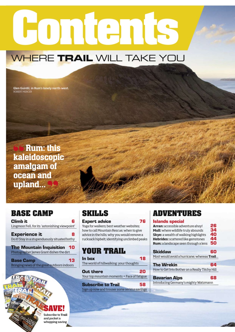 Trail Preview Pages