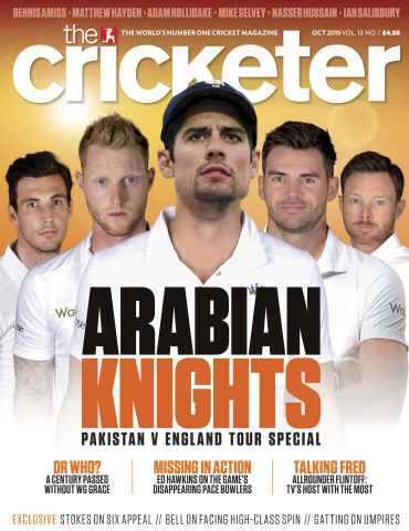 The Cricketer Magazine issue October 2015
