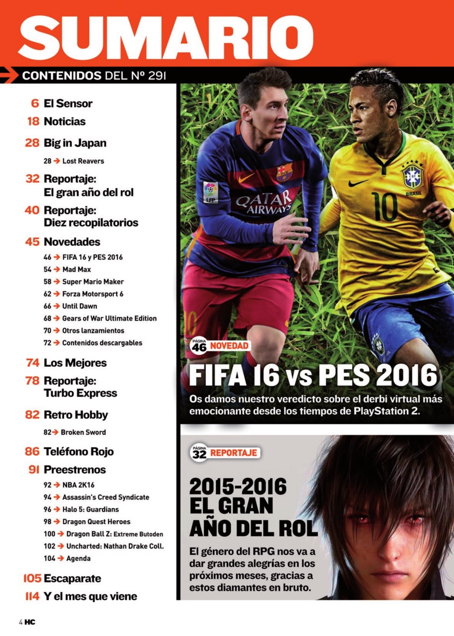 Hobby Consolas Preview Pages