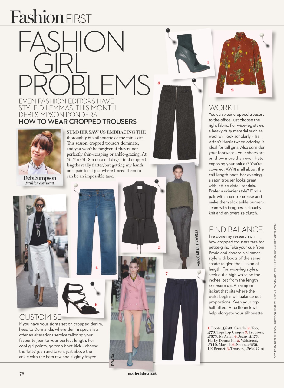 Marie Claire Preview Pages