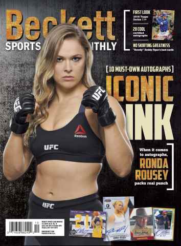 Sports Card Monthly Magazine issue  October 2015