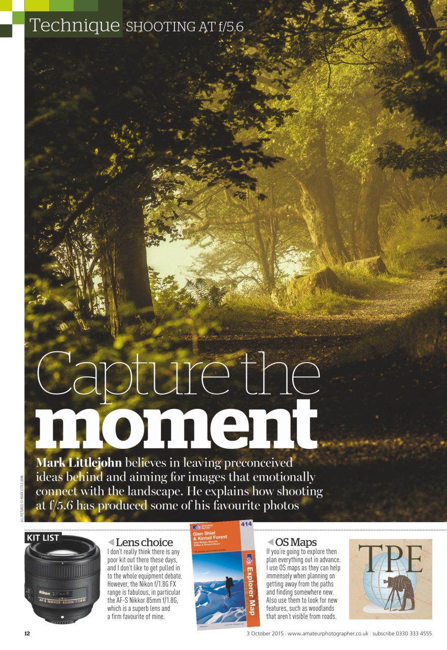 Amateur Photographer Preview Pages