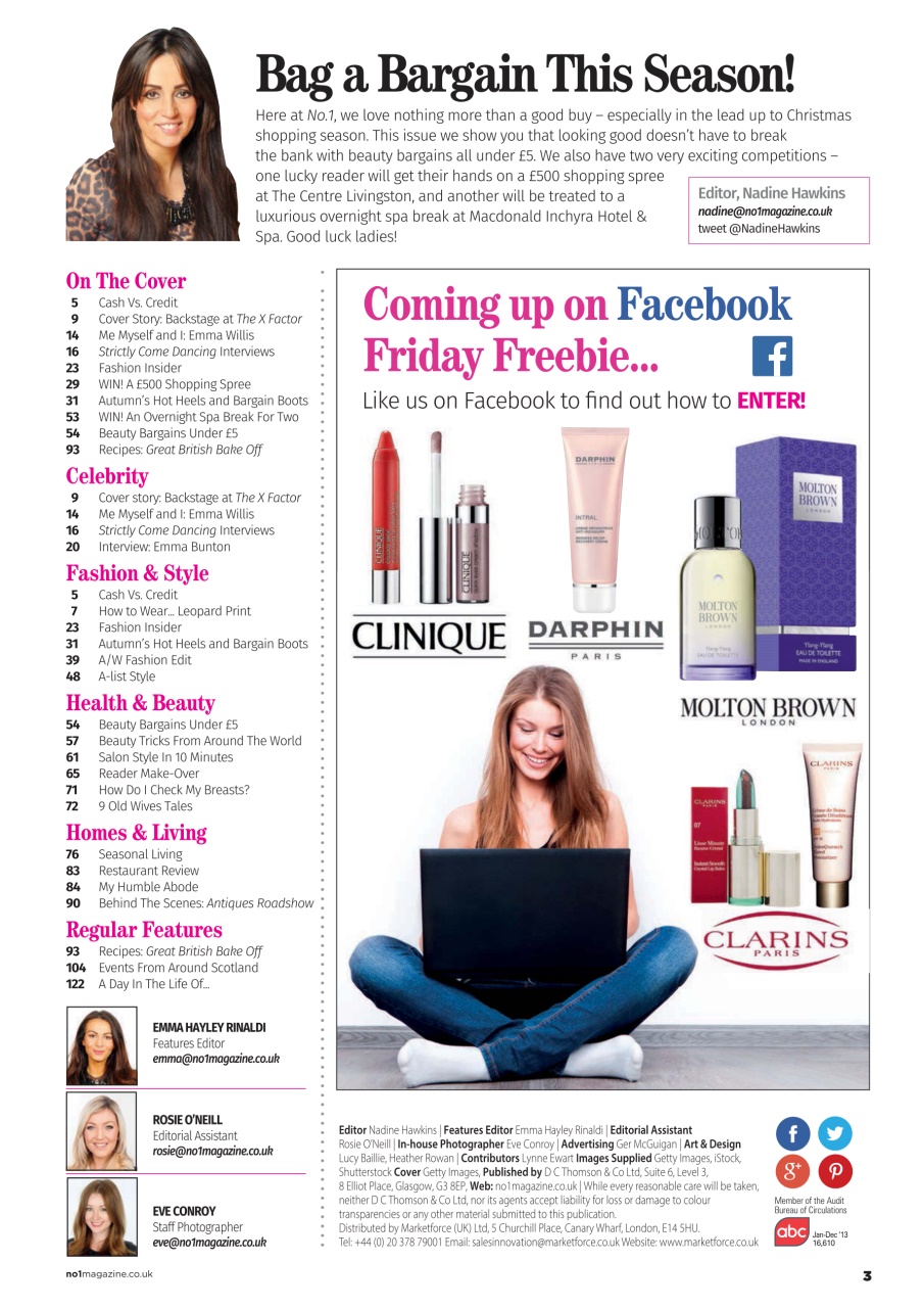 Number 1 Magazine Preview Pages