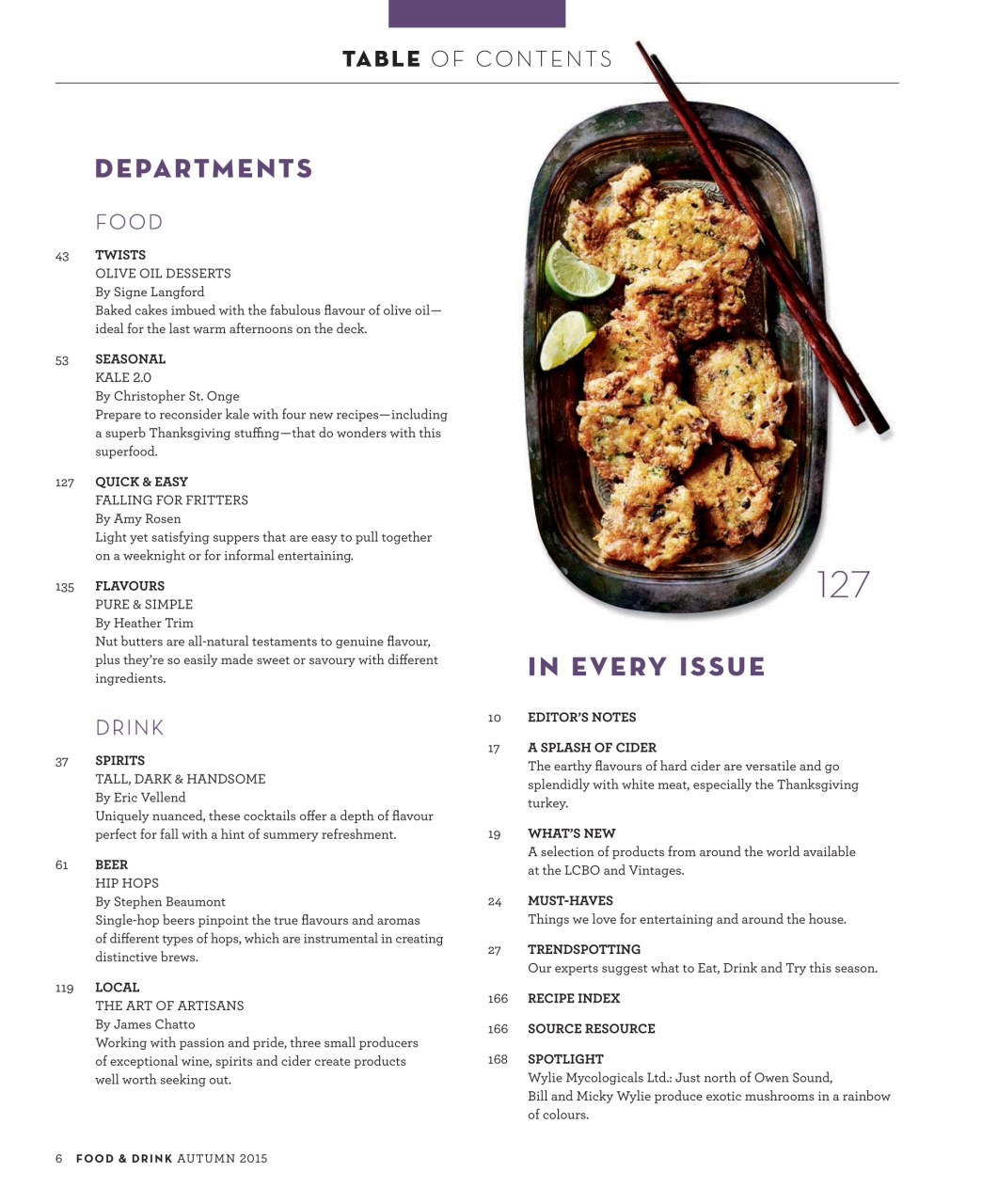 LCBO Food & Drink Preview Pages