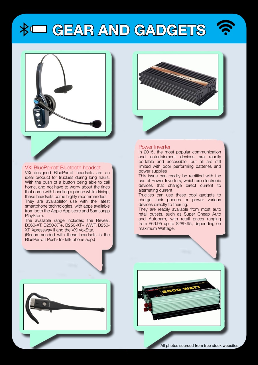 Aussie Rigs and Haulage Driver Preview Pages