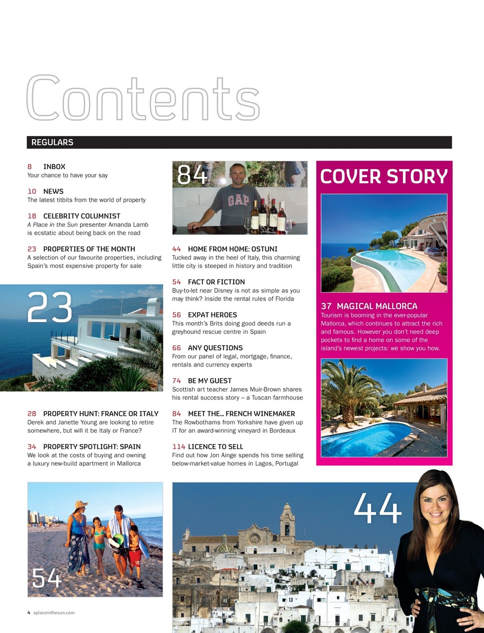 A Place in the Sun Magazine Preview Pages