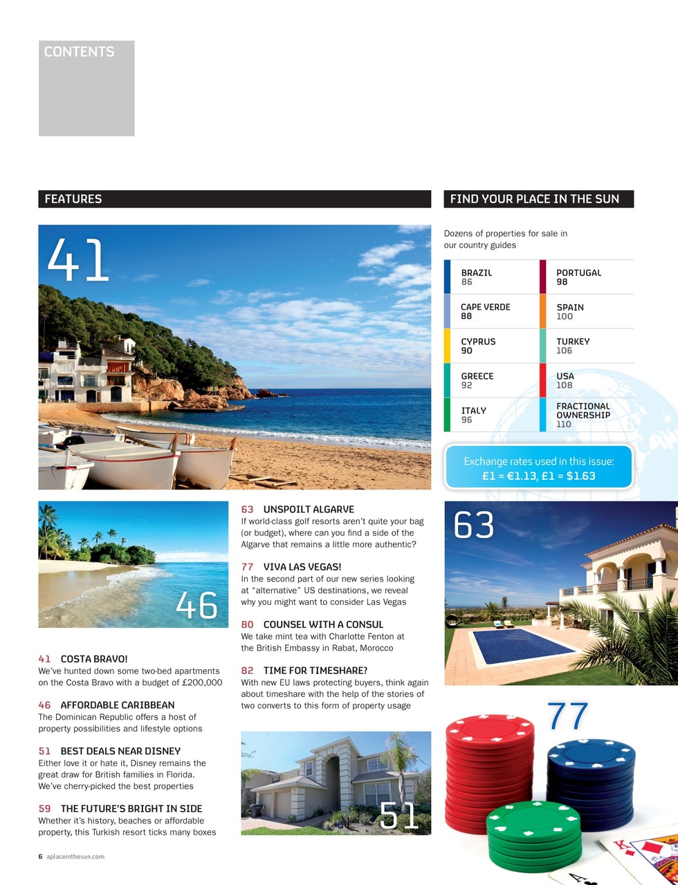 A Place in the Sun Magazine Preview Pages