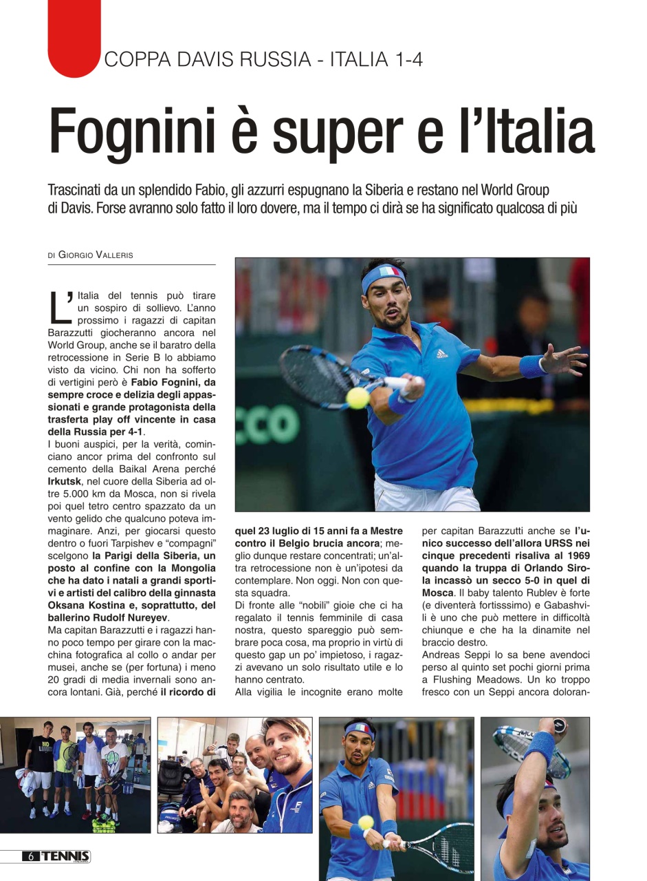 Il Tennis Italiano Preview Pages