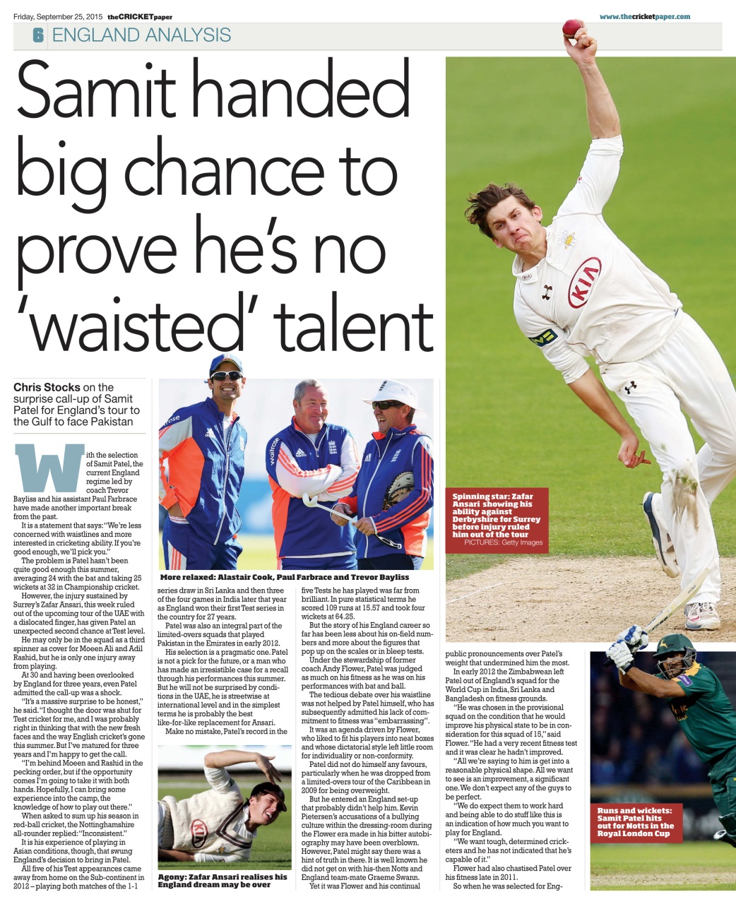 The Cricket Paper Preview Pages