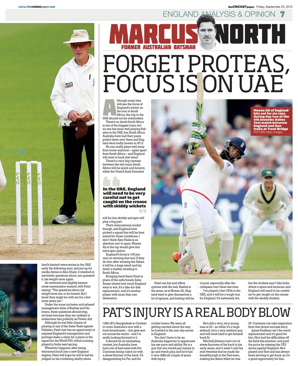 The Cricket Paper Preview Pages