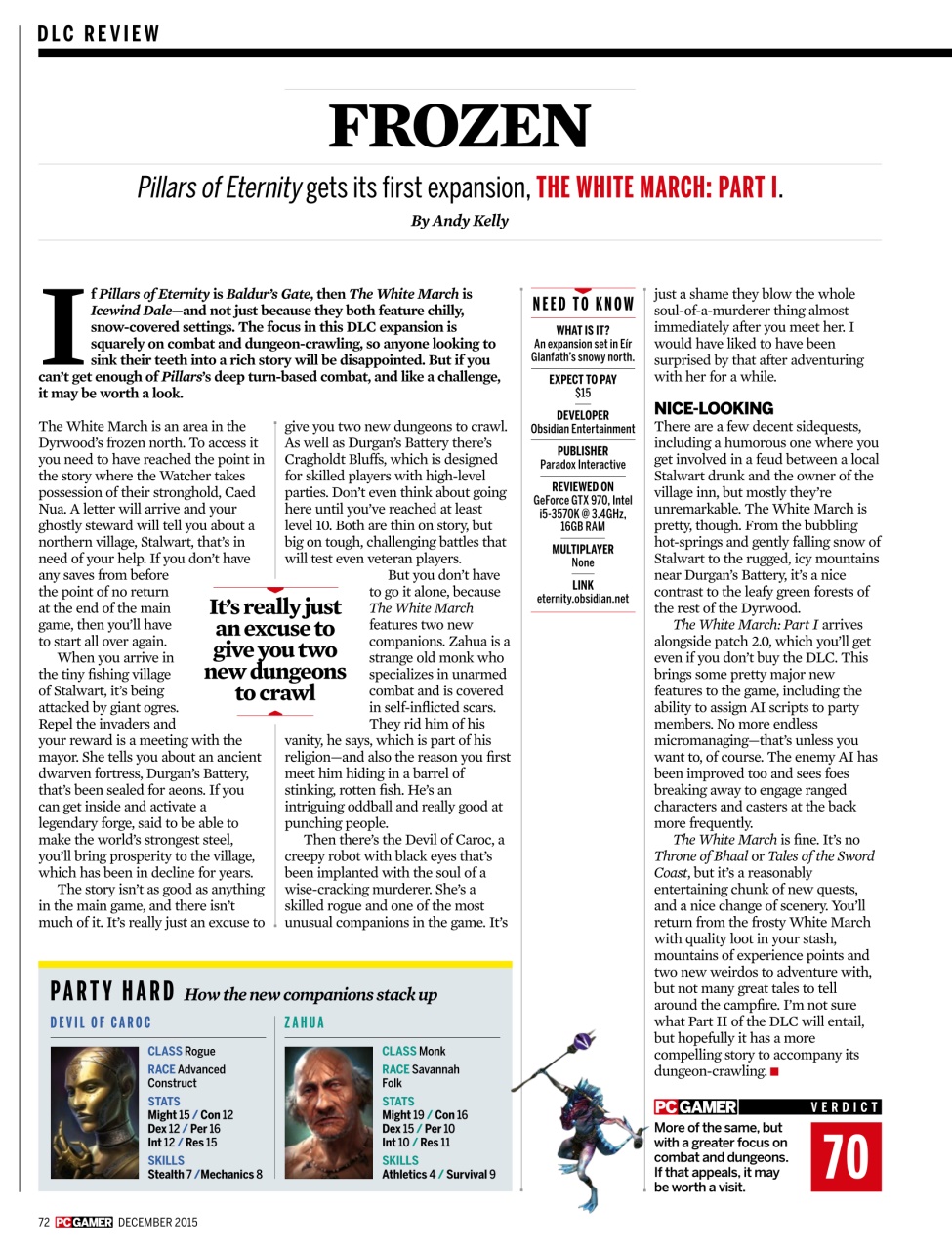 PC Gamer (US Edition) Preview Pages