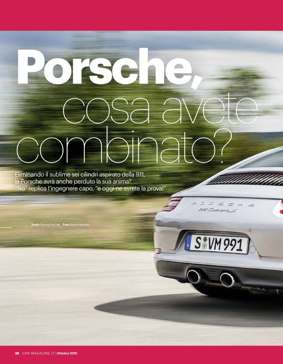 CAR magazine Italia Preview Pages
