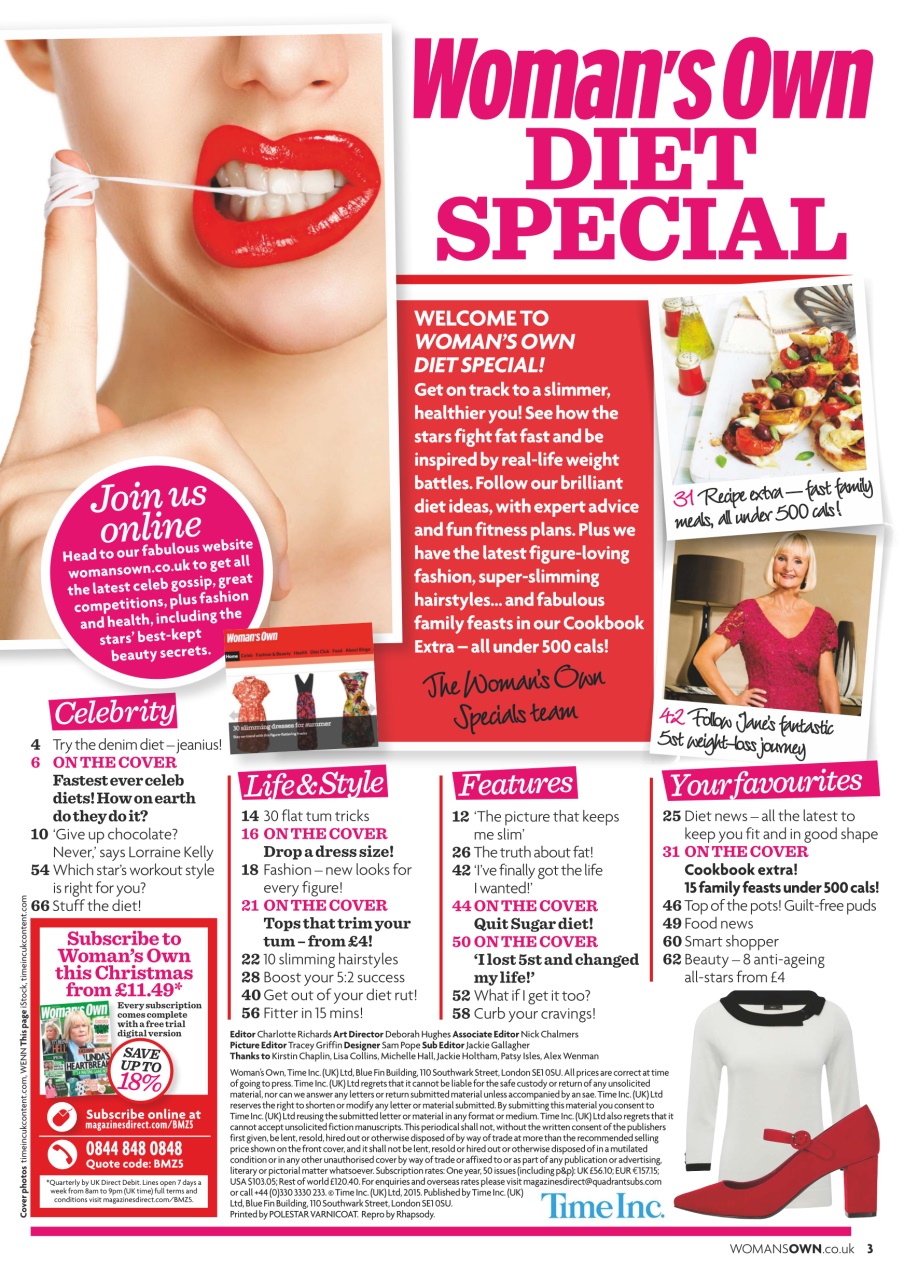 Woman's Own Lifestyle Special Preview Pages