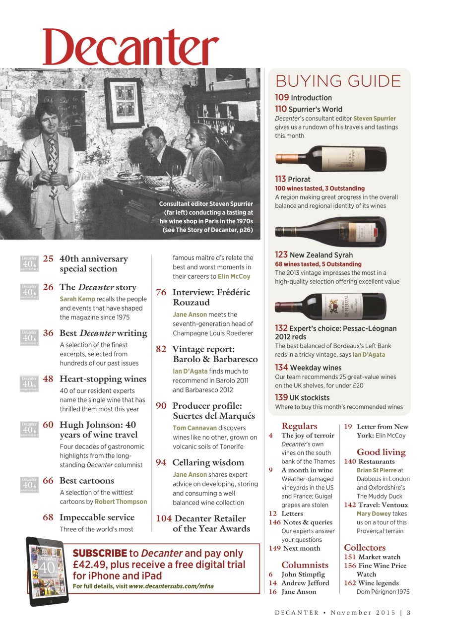 Decanter Preview Pages