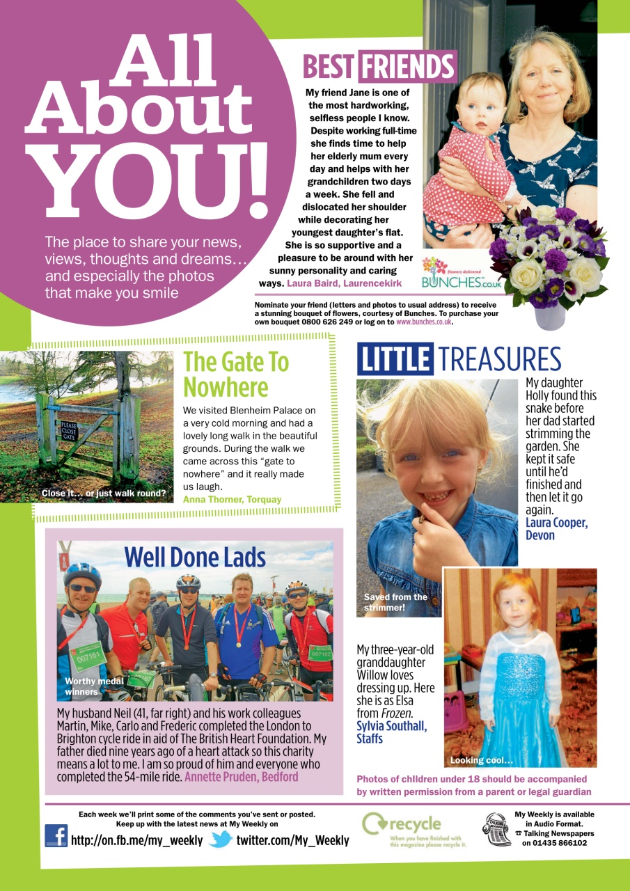 My Weekly Preview Pages