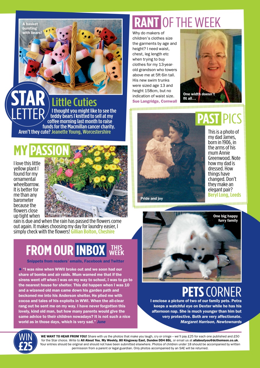 My Weekly Preview Pages