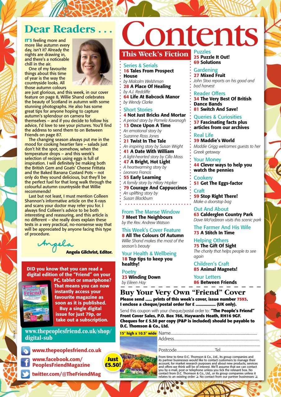 The People’s Friend Preview Pages