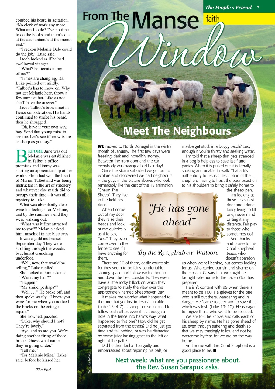 The People’s Friend Preview Pages