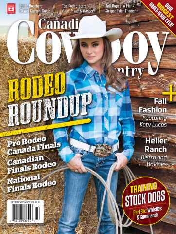 Canadian Cowboy Country issue October-November 2015