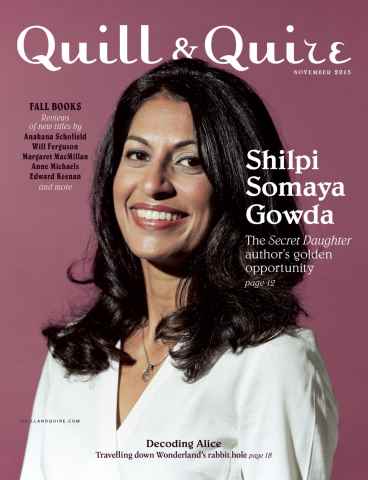 Quill & Quire issue November 2015