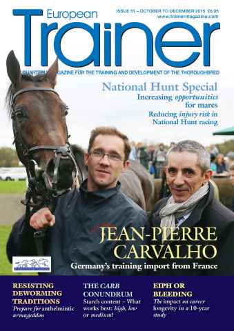 European Trainer Magazine - horse racing issue October-December 2015 – Issue 51