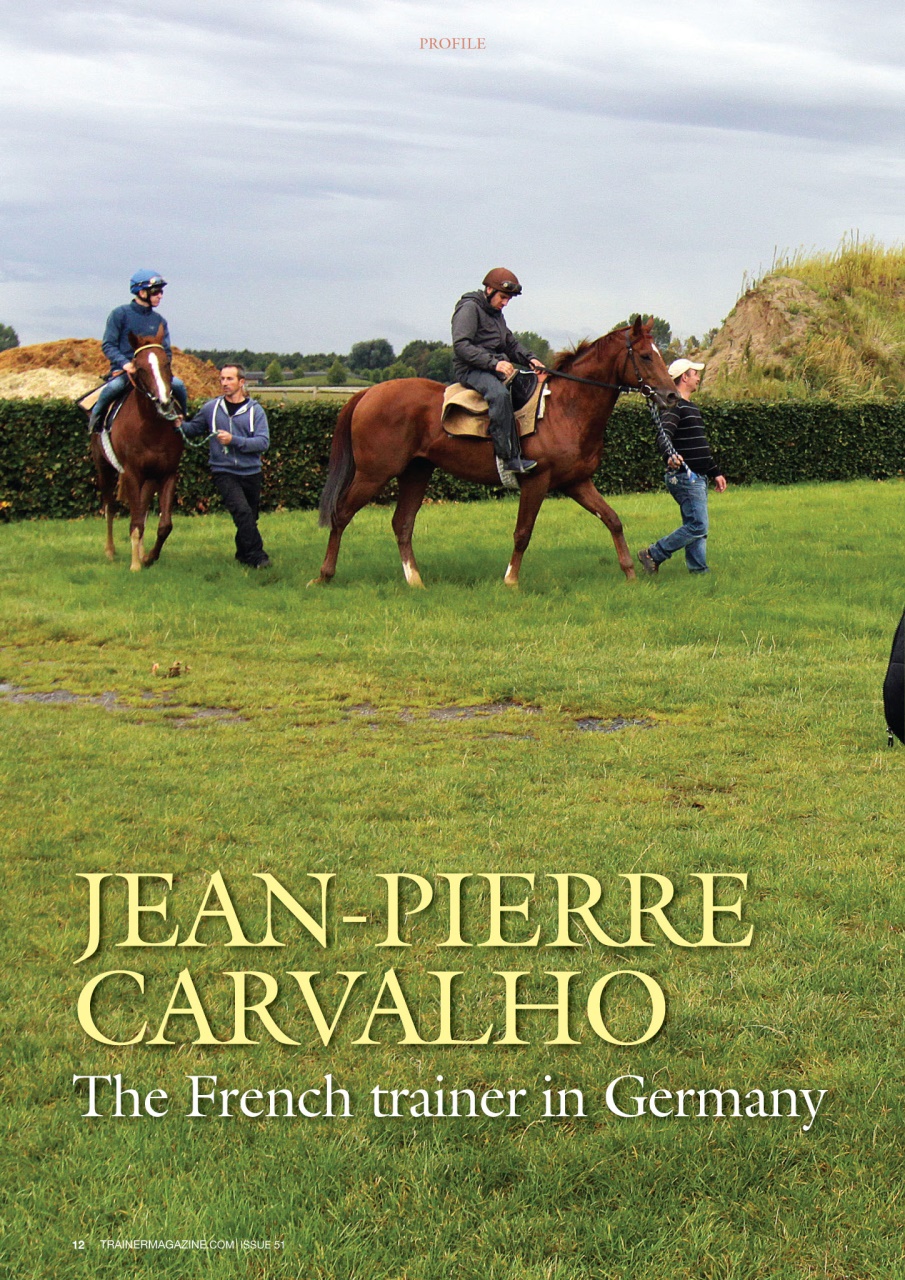 European Trainer Magazine - horse racing Preview Pages