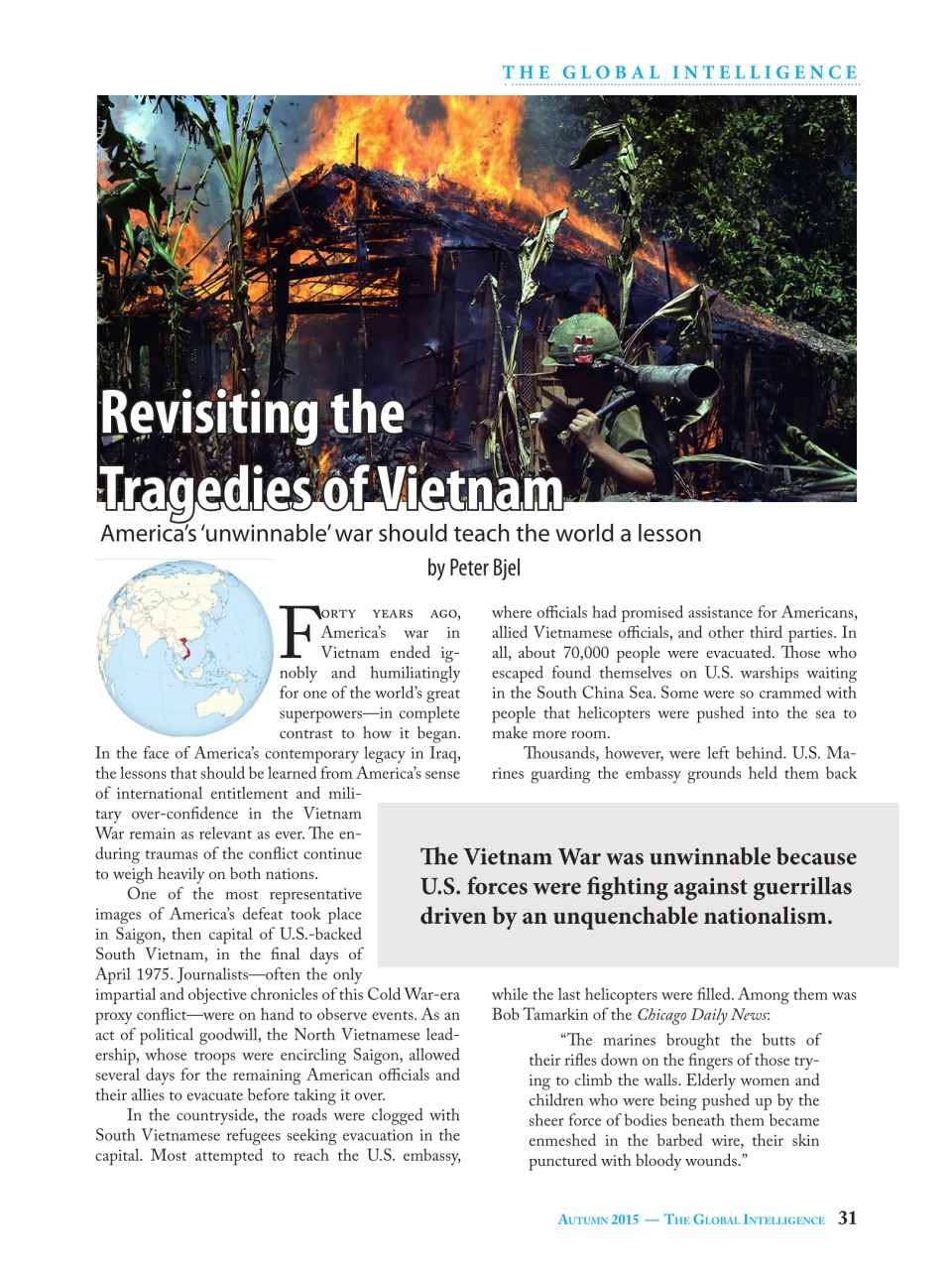 The Global Intelligence Preview Pages