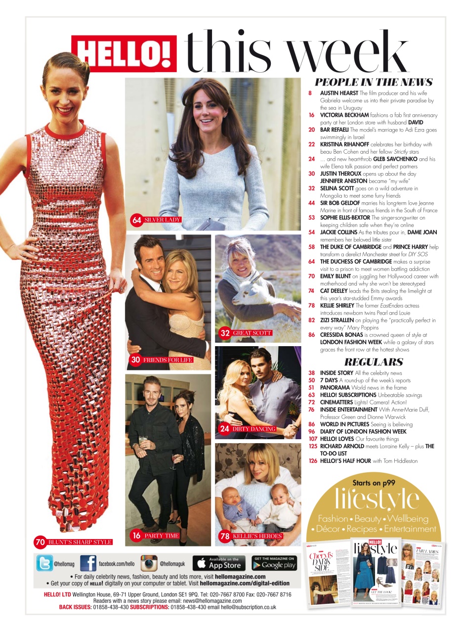 Hello! Magazine Preview Pages