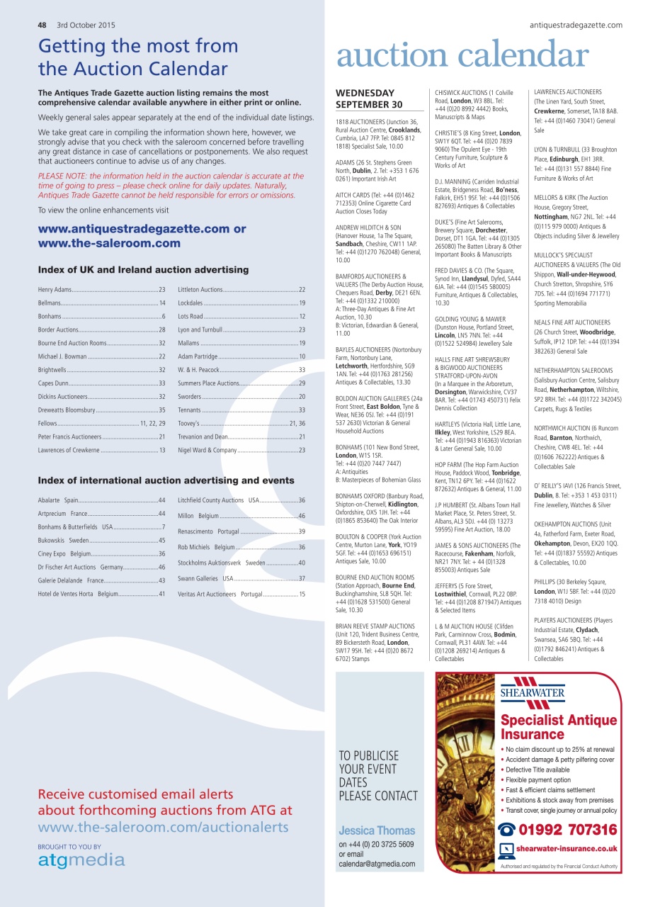 Antiques Trade Gazette Preview Pages