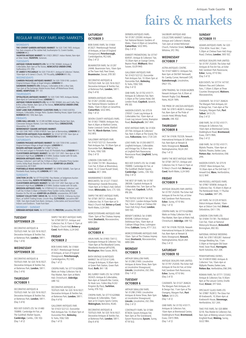 Antiques Trade Gazette Preview Pages