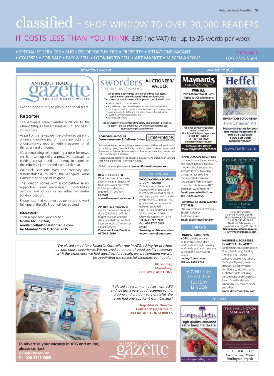Antiques Trade Gazette Preview Pages