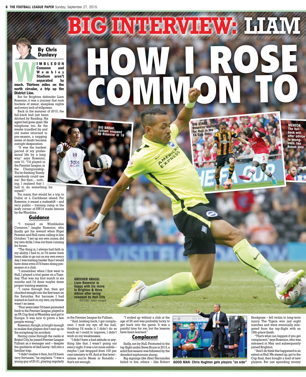The Football League Paper Preview Pages