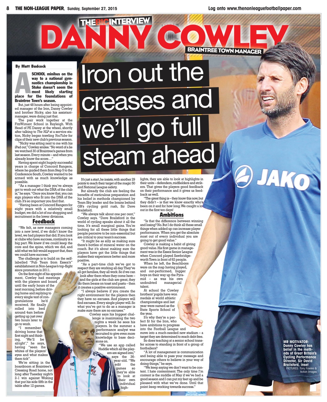 The Non-League Football Paper Preview Pages