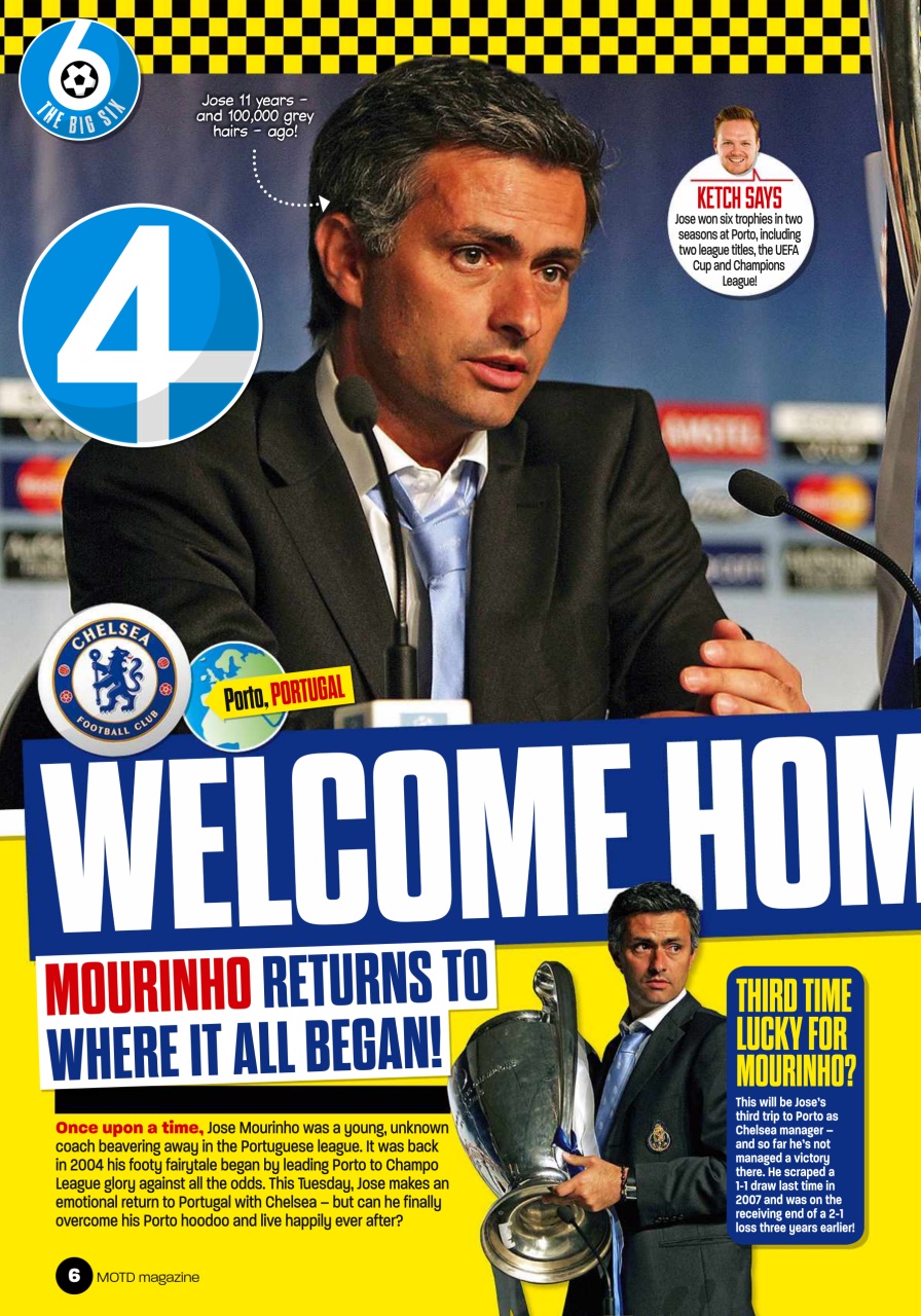 Match of the Day Preview Pages