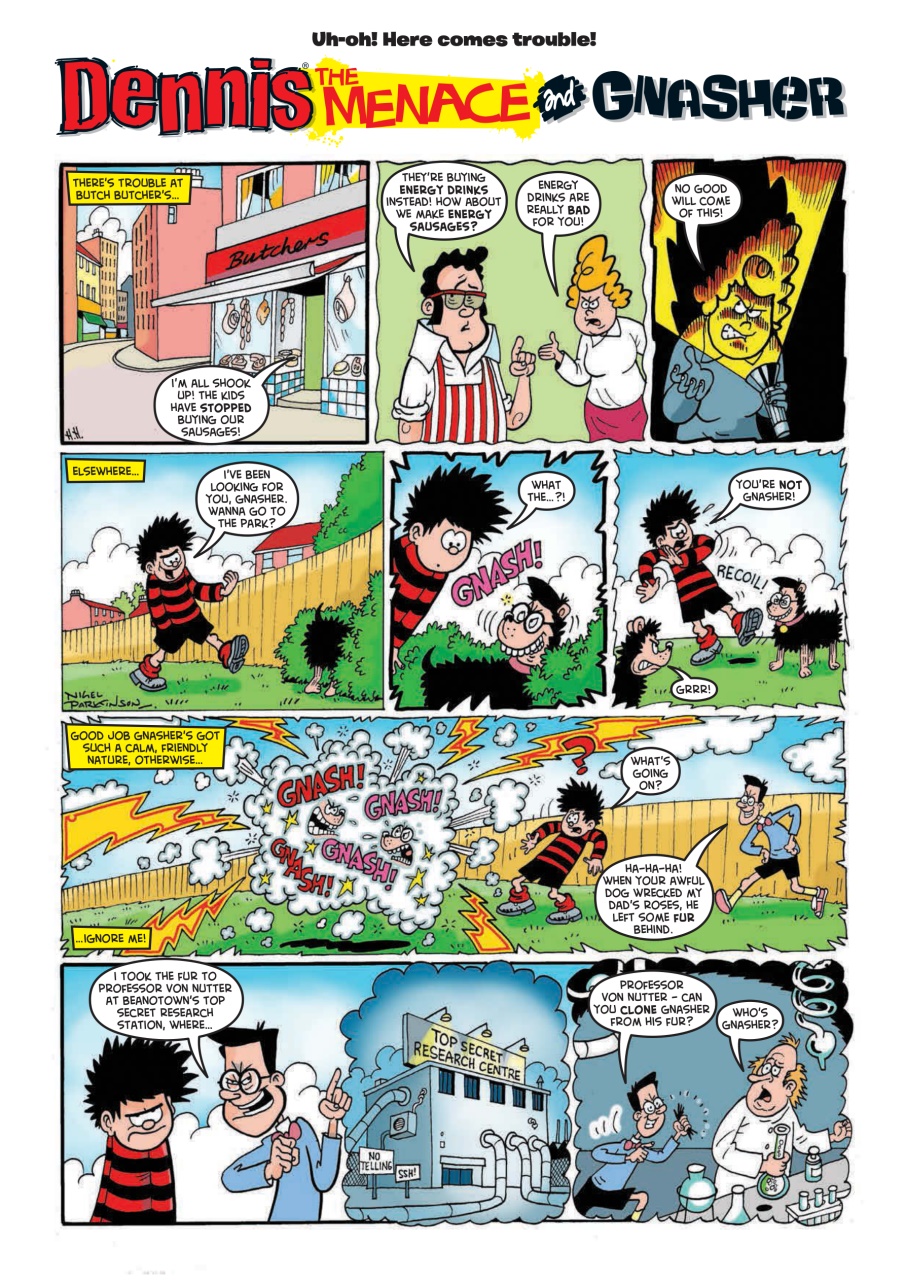 Beano Preview Pages