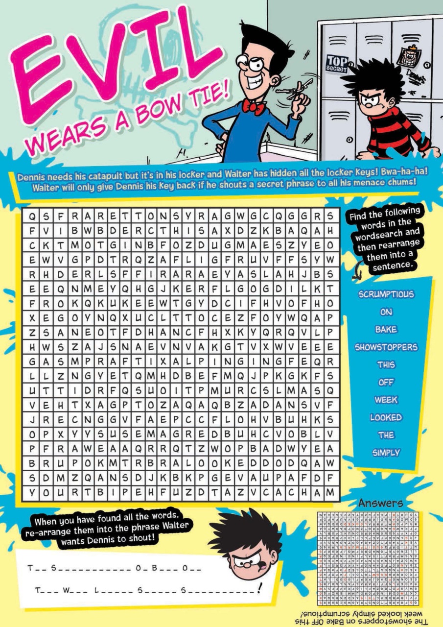 Beano Preview Pages