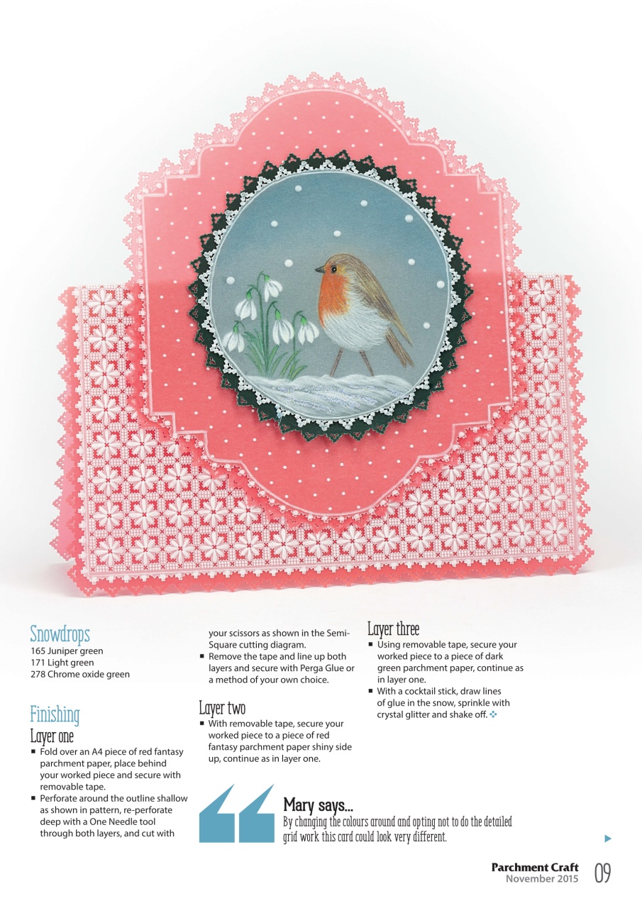Parchment Craft Preview Pages
