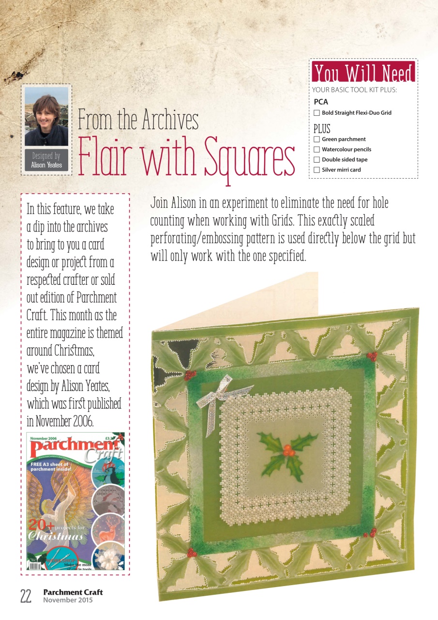 Parchment Craft Preview Pages