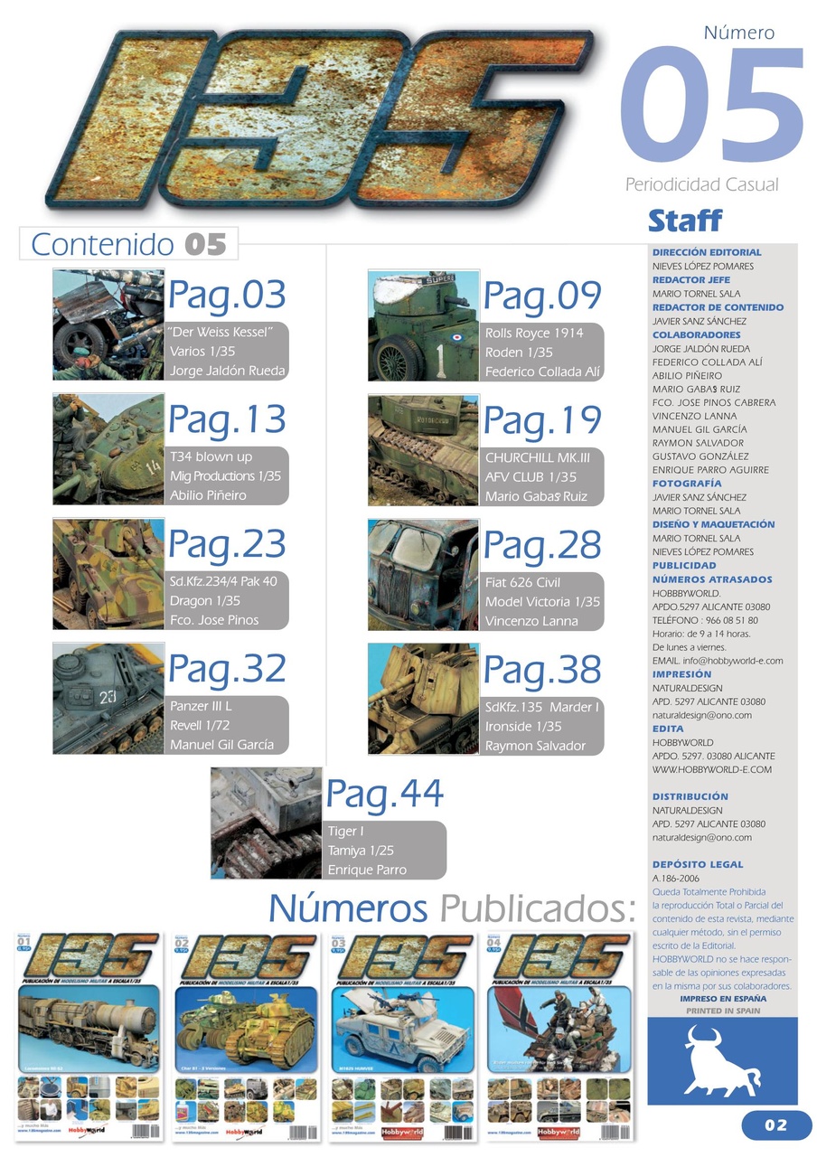 135 MAGAZINE Preview Pages