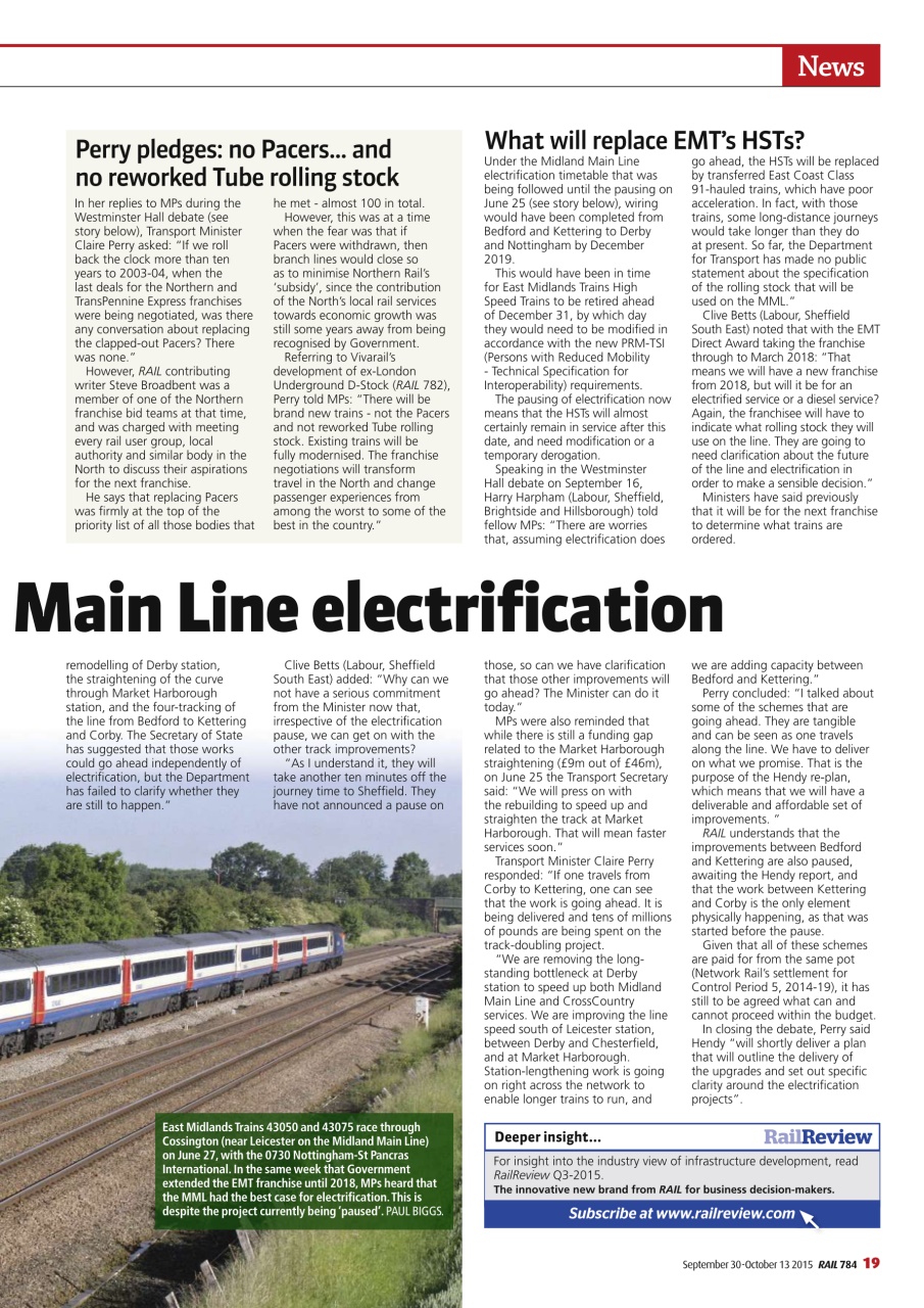 Rail Preview Pages