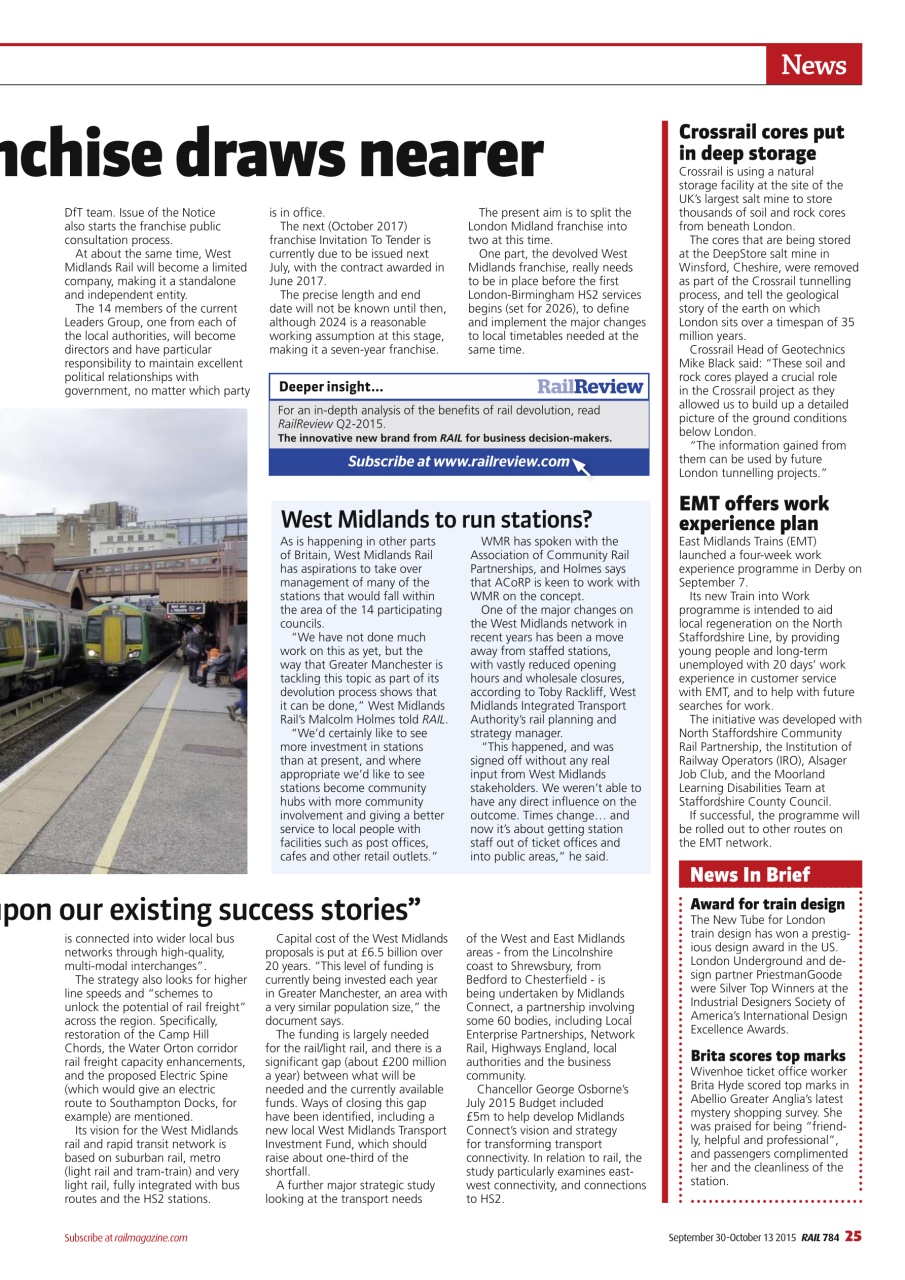 Rail Preview Pages