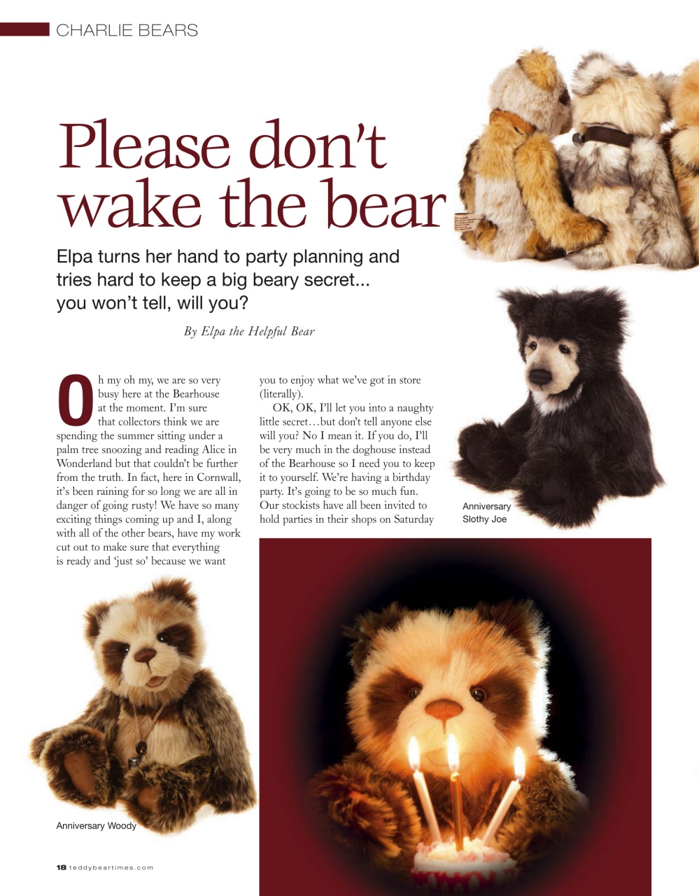 Teddy Bear Times Preview Pages