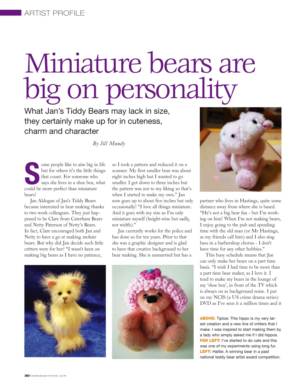 Teddy Bear Times Preview Pages