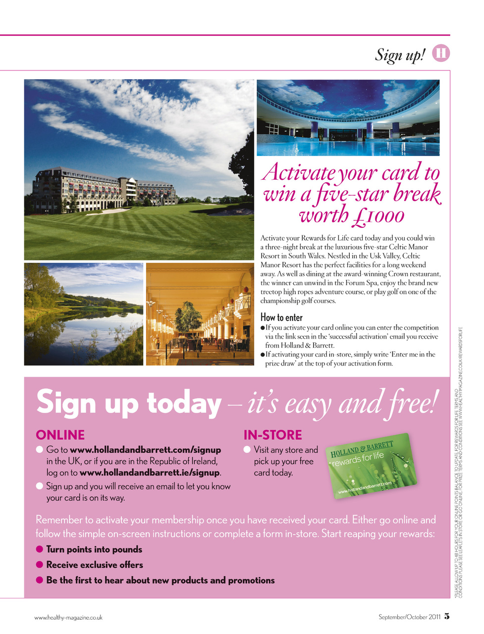 Healthy Magazine Preview Pages